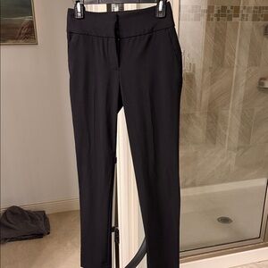 BCX Women's Black Straight Leg Pants